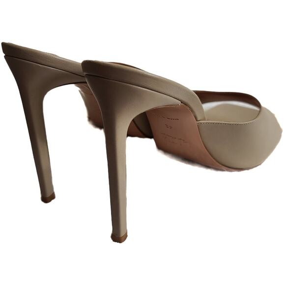 Lita by Ciara Solid Square toe Slide size 42/10.5 Sand - Picture 3 of 7